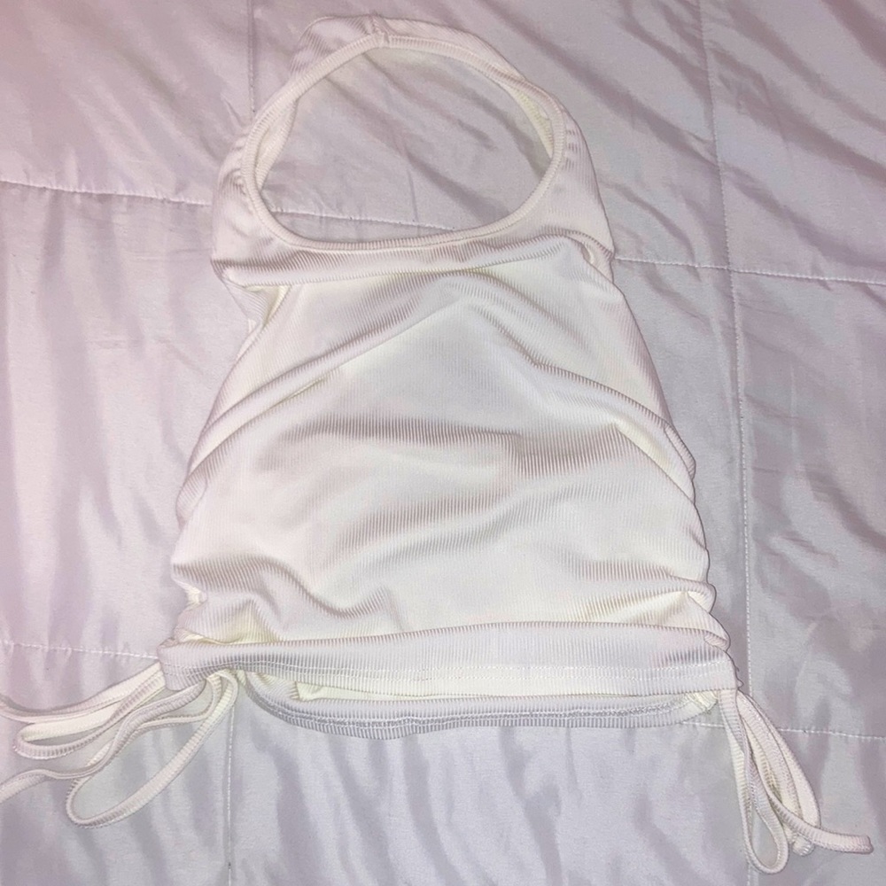 Cute/Hot white halter top
